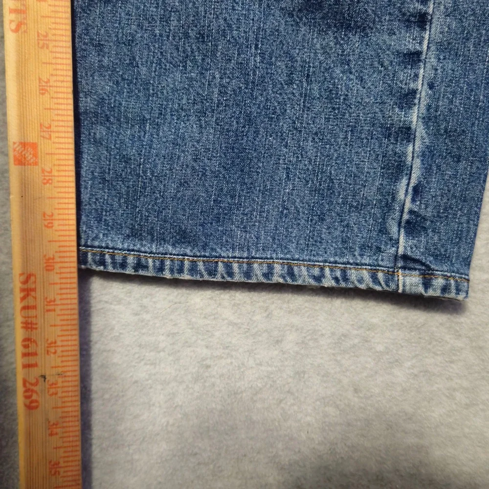 Lucky Brand Rivington Loose Fit Jeans Mens 34 Reg Blue Denim Mid Wash Relaxed